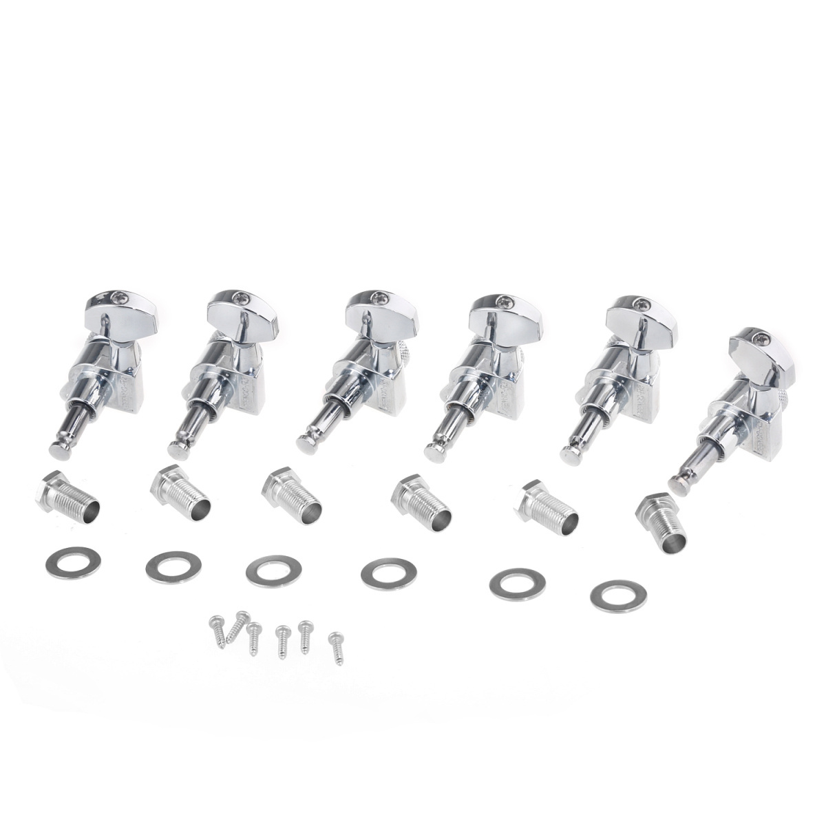 Musiclily MX1368CR-6 Колки для гитары, 6л, локовые, хром