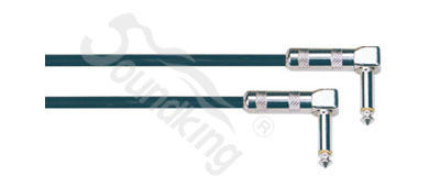 Soundking BC343-3M Кабель инструментальный, угловые коннекторы, 3м