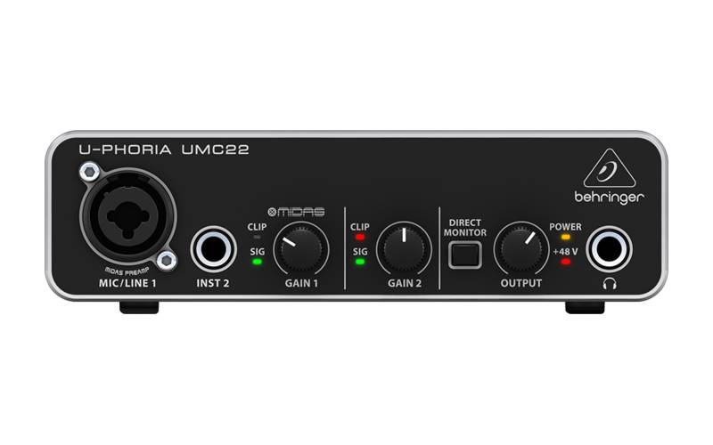 BEHRINGER UMC22 Звуковая карта
