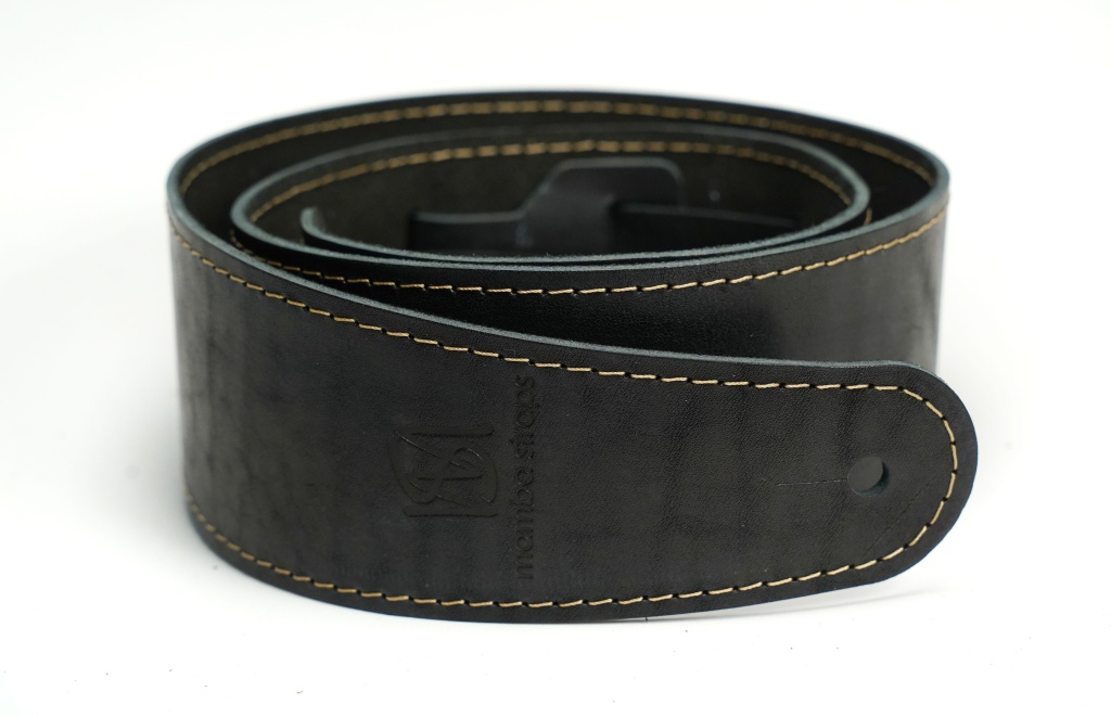 Mamba straps MB6061-112-1 Ремень для гитары, кожаный, черный