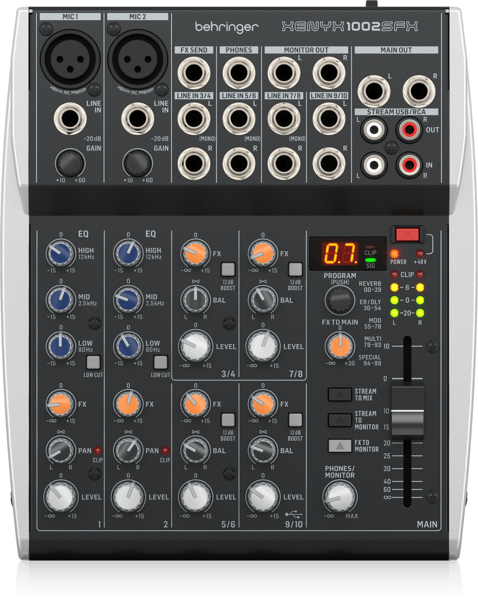 BEHRINGER XENYX 1002SFX Микшерный пульт