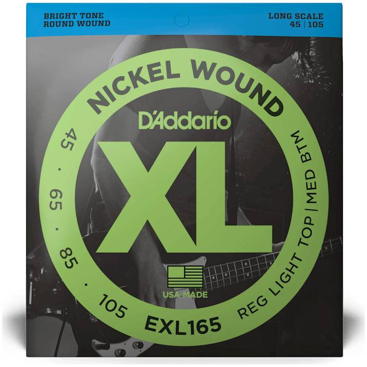 D'ADDARIO EXL165 - СТРУНЫ ДЛЯ БАС-ГИТАРЫ