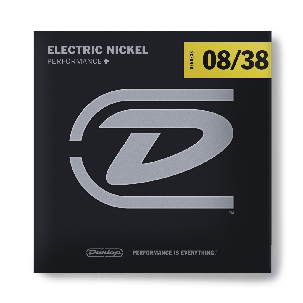 Dunlop DEN0838 Комплект струн для электрогитары, никелированные, Extra light, 8-38
