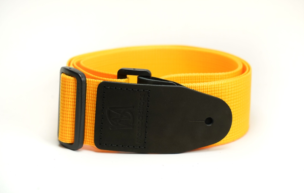 Mamba straps MB5031-144 Ремень для гитары, нейлоновый, лимонный