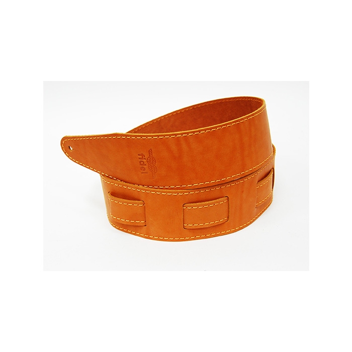 Fidel FL66025L11 Leather 11 Ремень для гитары, кожаный, абрикос