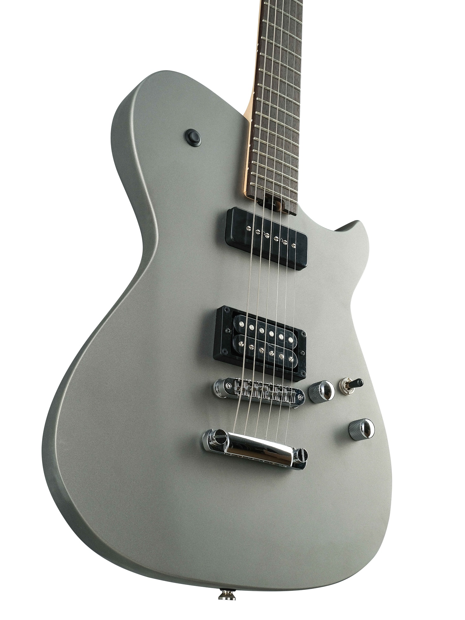 Cort MBM-2P-SS META Series Электрогитара, серебристая