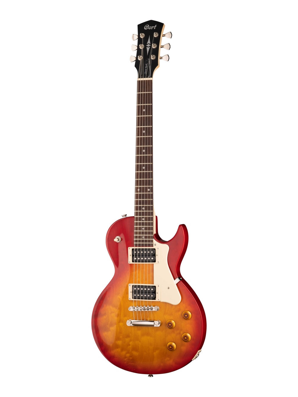 Cort CR100-CRS Classic Rock Электрогитара, красный санберст