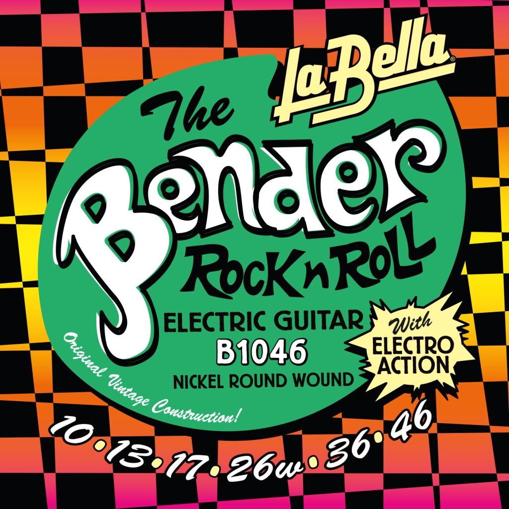 La Bella B1046 The Bender Regular Комплект струн для электрогитары, никелированные, 10-46