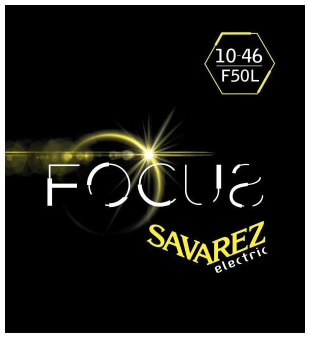 Savarez F50L Focus Комплект струн для электрогитары, никелированные, 10-46