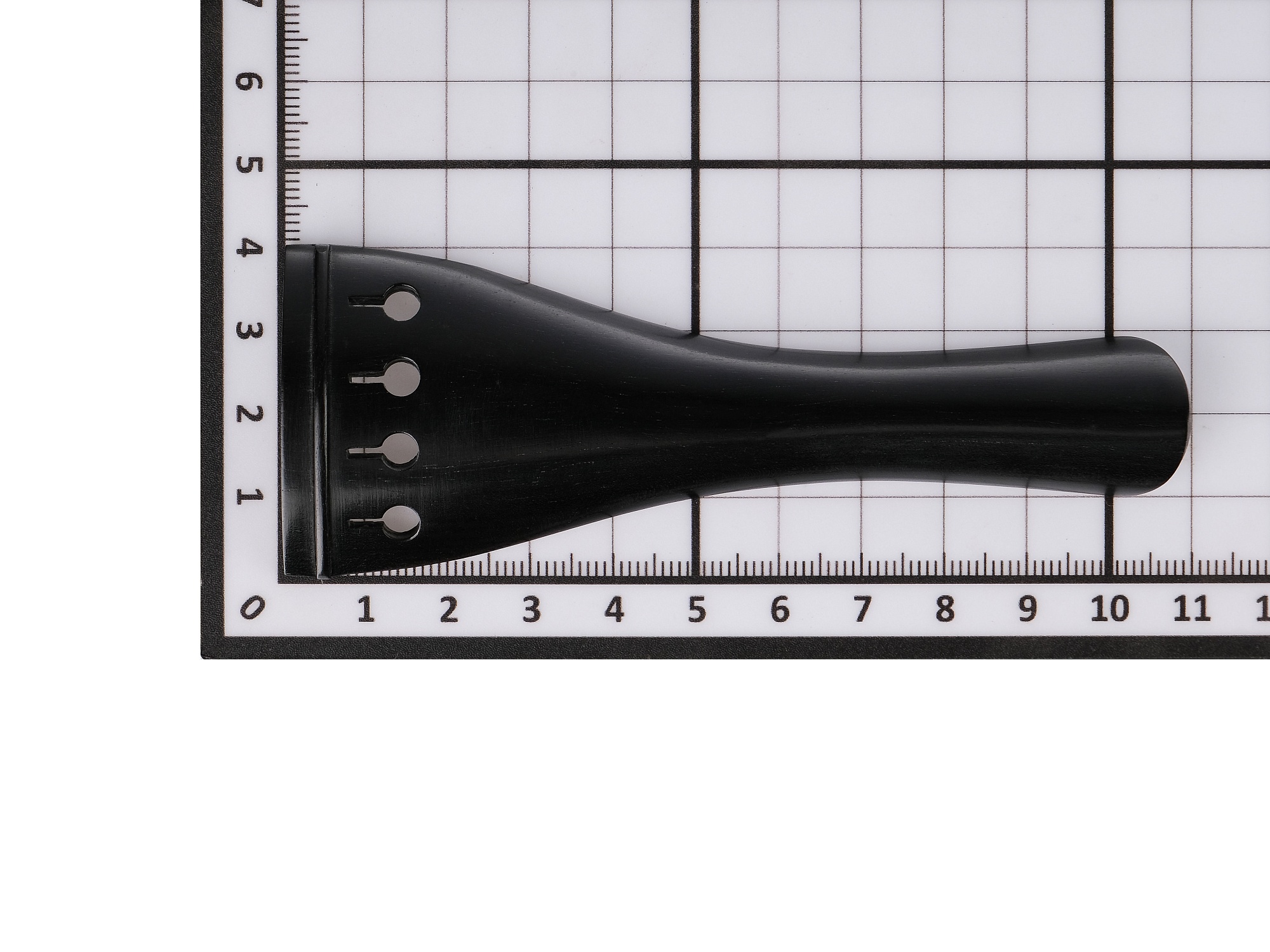 WBO VT01E-3/4 Струнодержатель для скрипки, круглый. Материал - черное дерево