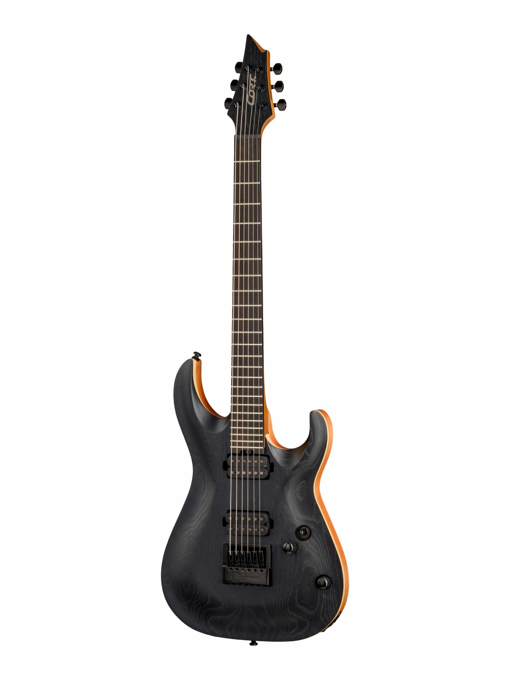 Cort KX700-EverTune-OPBK-WBAG Электрогитара, черная, с чехлом