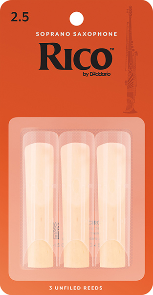 Rico RIA0325 Rico Трости для саксофона сопрано, размер 2.5