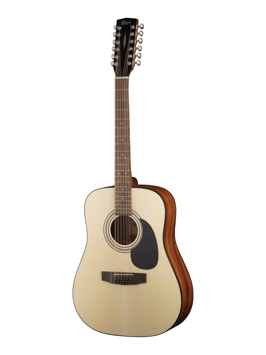 Cort AD810-12-OP Standard Series Акустическая гитара 12-струнная, цвет натуральный