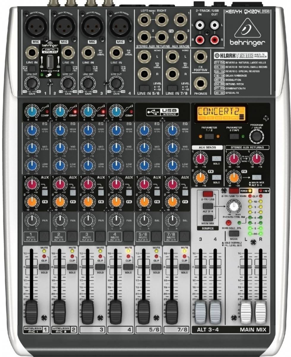 BEHRINGER QX1204USB Микшерный пульт