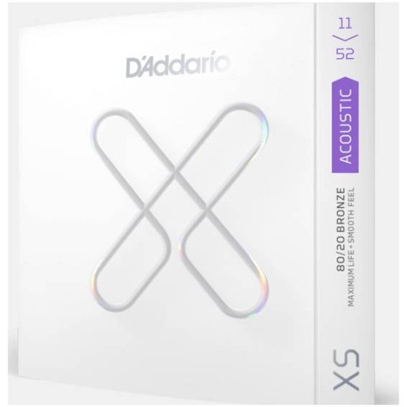 D'ADDARIO XSABR 1152 Custom Light Coated - Струны для акустической гитары